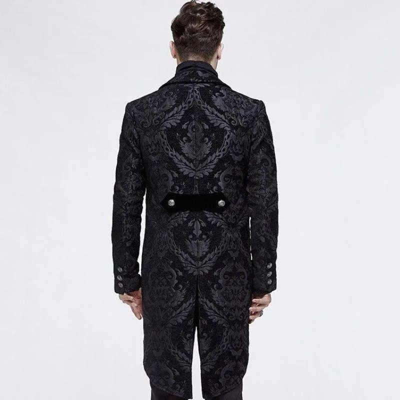 Ansicht 3 — Steampunk-Jacke – Gothic schwarz