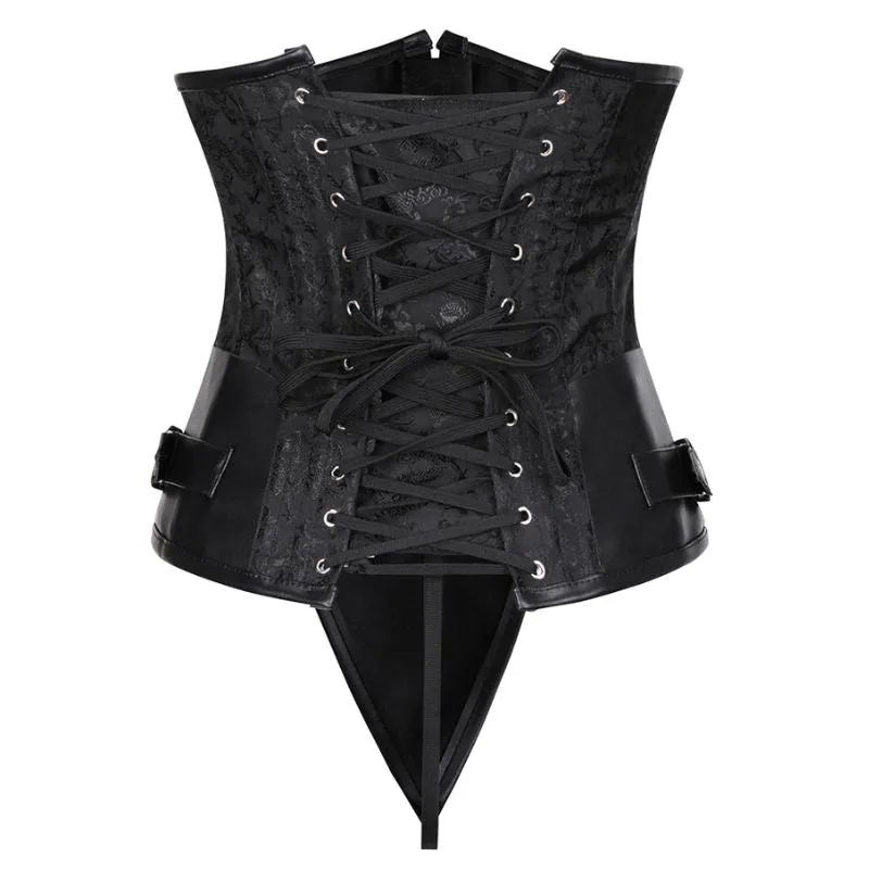 Ansicht 5 — Steampunk-Korsett – Taillenbetonung