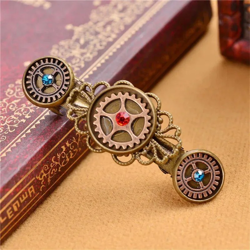 Ansicht 4 — Steampunk-Haarspange
