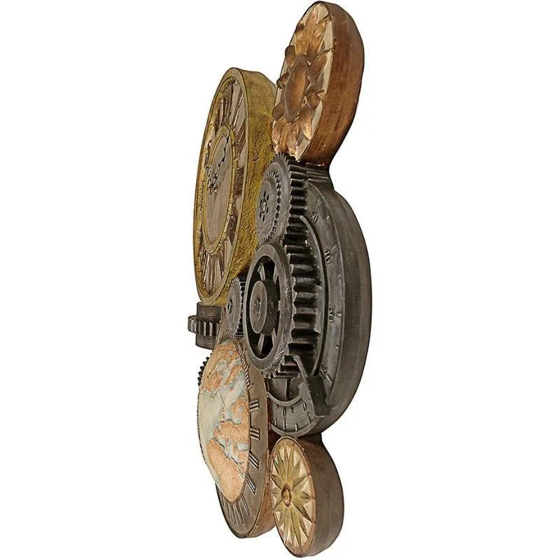 Ansicht 4 — Steampunk-Uhr – Modell 2