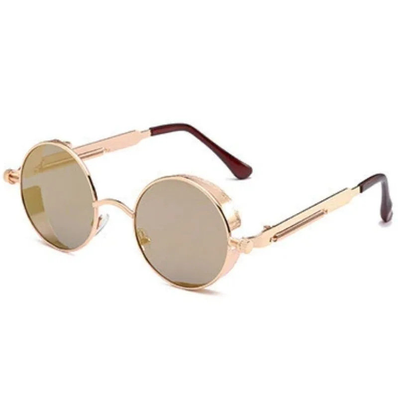 Ansicht 9 — Sonnenbrille – rund aus Metall