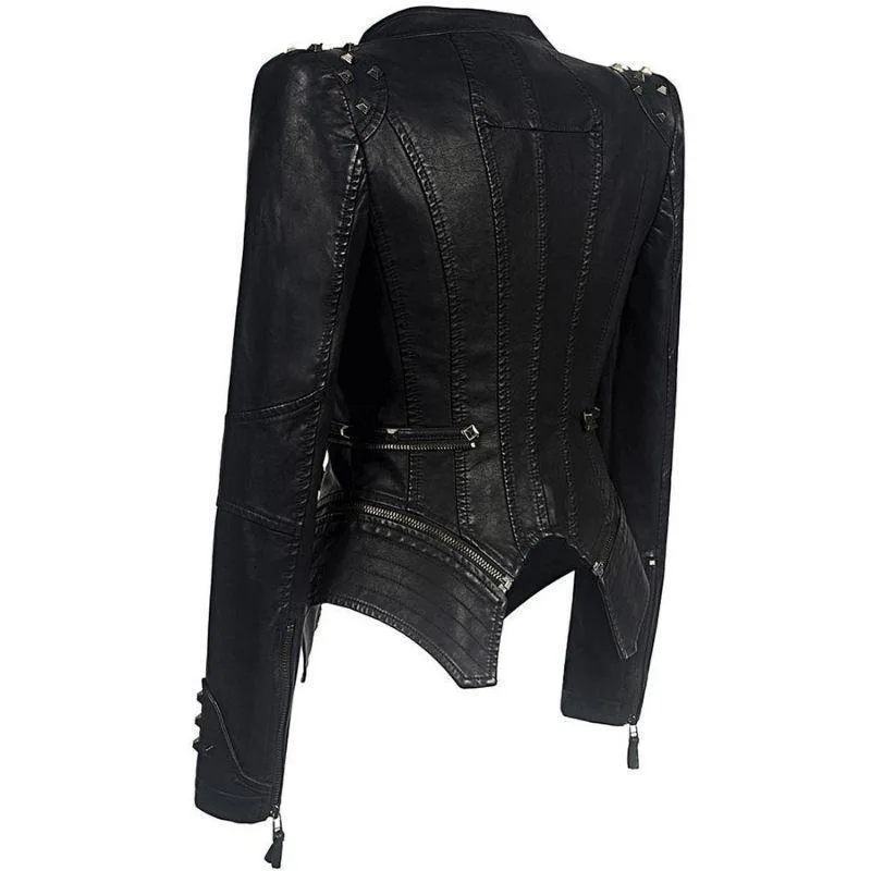 Ansicht 5 — Jacke für Damen – aus Kunstleder Gothic