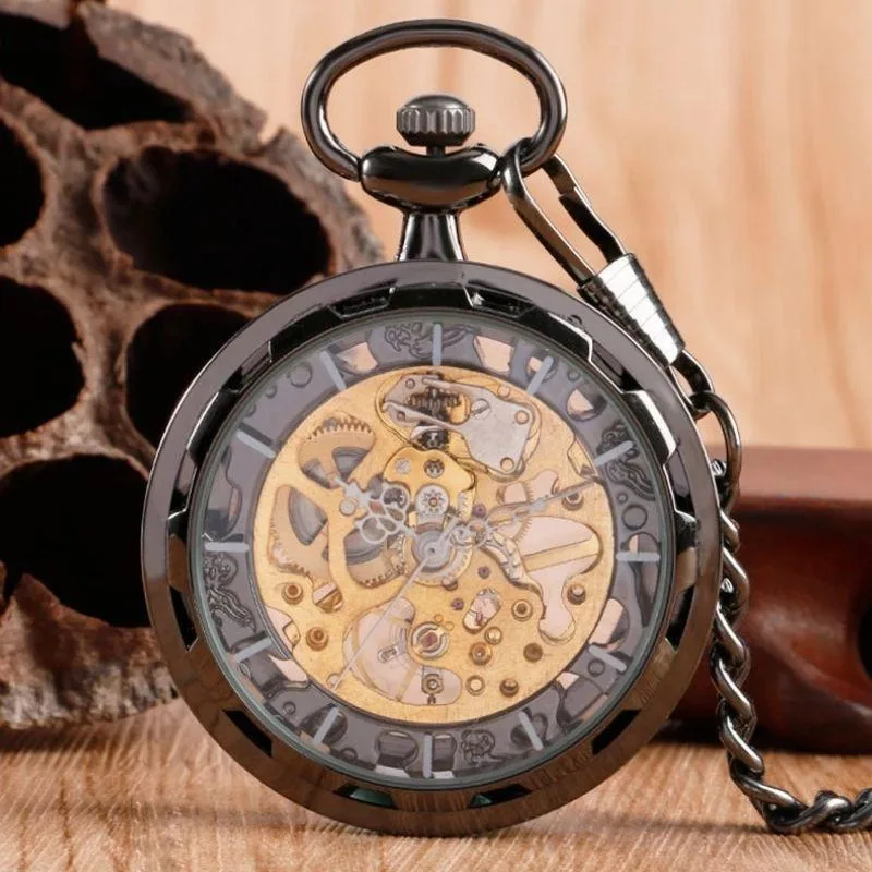 Ansicht 3 — Taschenuhr – mechanisch Skelett