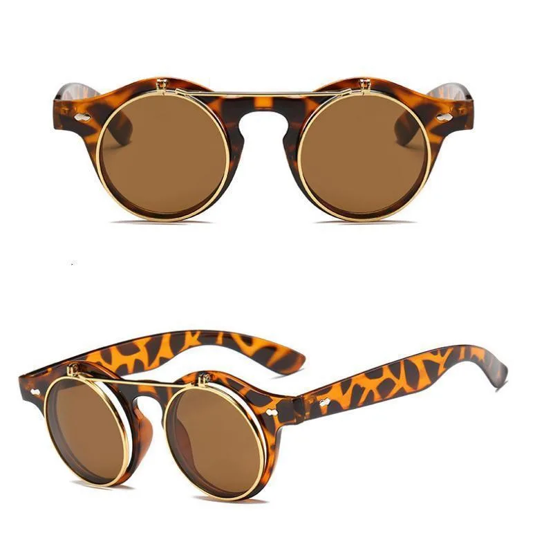 Ansicht 6 — Steampunk-Sonnenbrille – Klappgläser – Modell 2