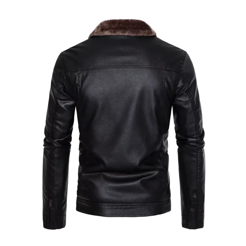 Ansicht 7 — Jacke für Herren – Fliegerstil Kragen Fell