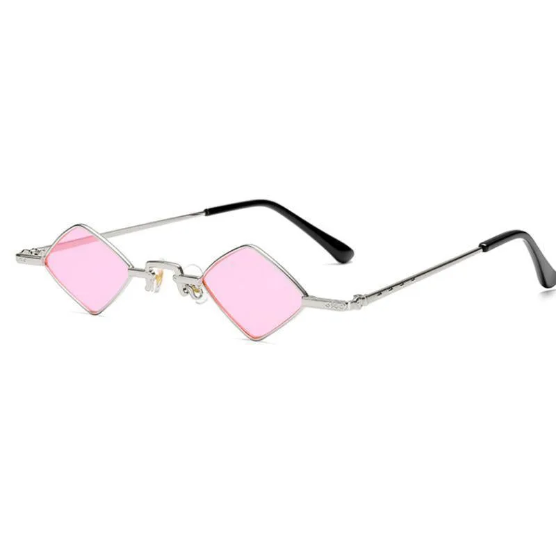 Ansicht 6 — Steampunk-Sonnenbrille – Rautenform