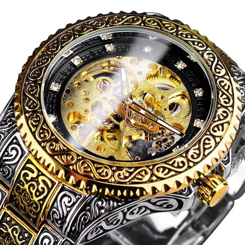 Ansicht 3 — Steampunk-Uhr
