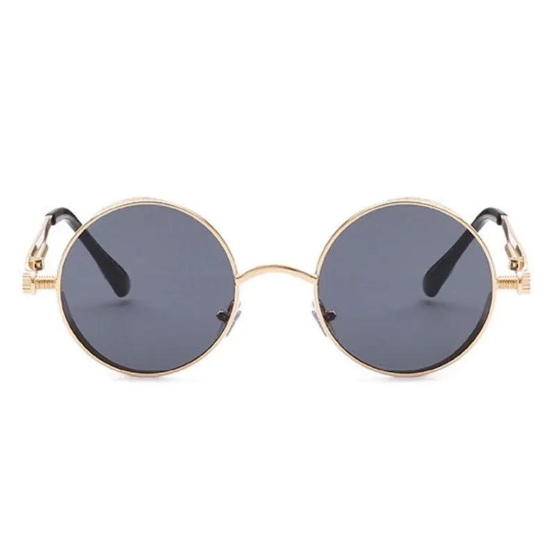Ansicht 6 — Sonnenbrille – rund aus Metall