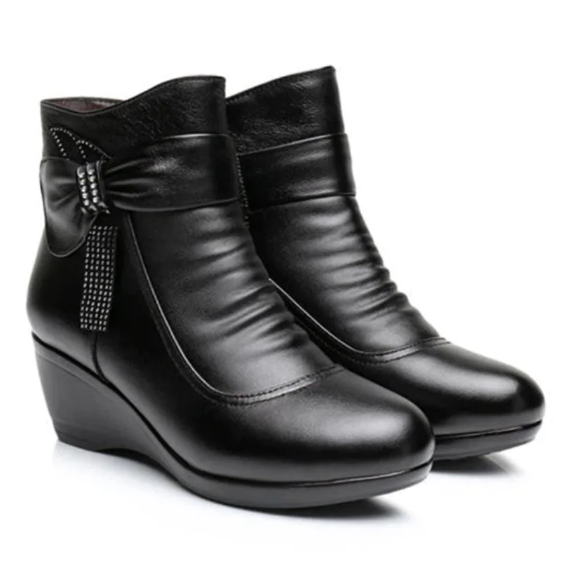 Stiefeletten für Damen – ohne Schnürsenkel