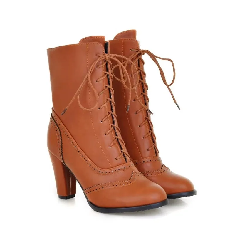Ansicht 4 — Steampunk-Stiefeletten – braun