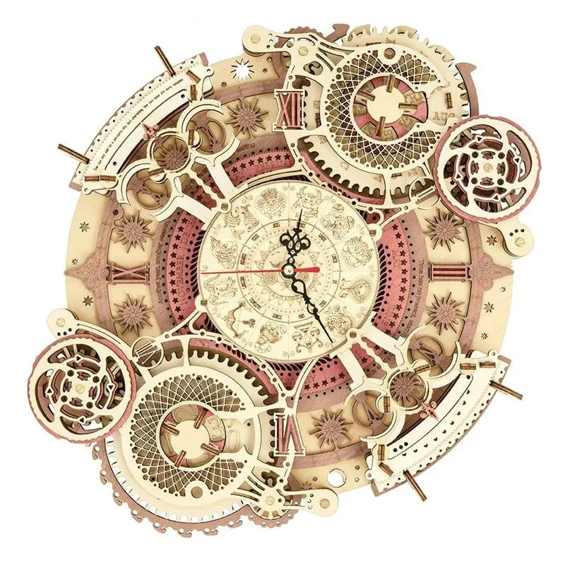 Modellbausatz – aus Holz Uhr Bewegt