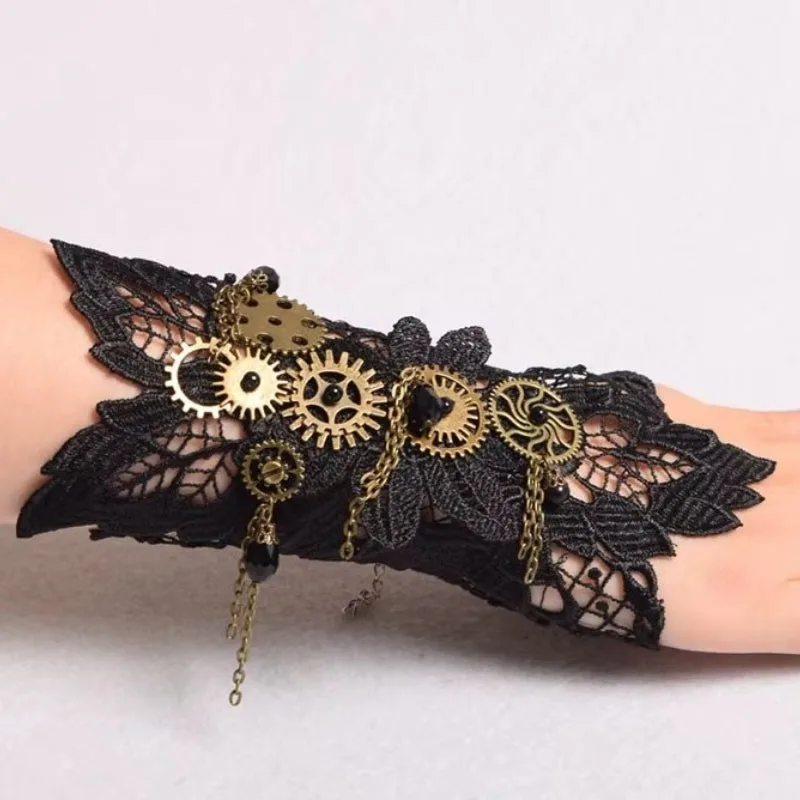 Ansicht 2 — Steampunk-Armband für Damen