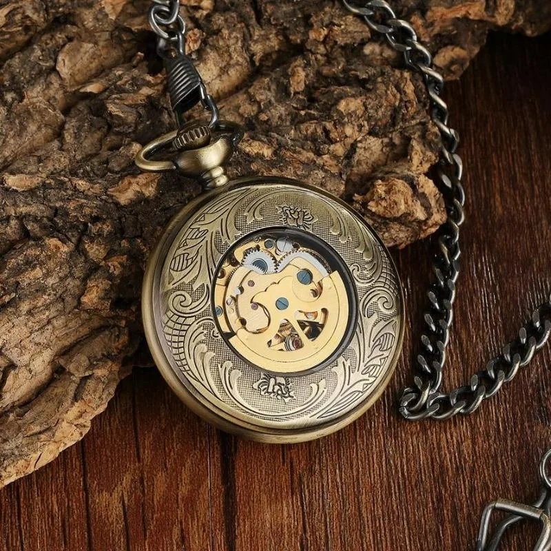 Ansicht 6 — Steampunk-Taschenuhr – Sonne