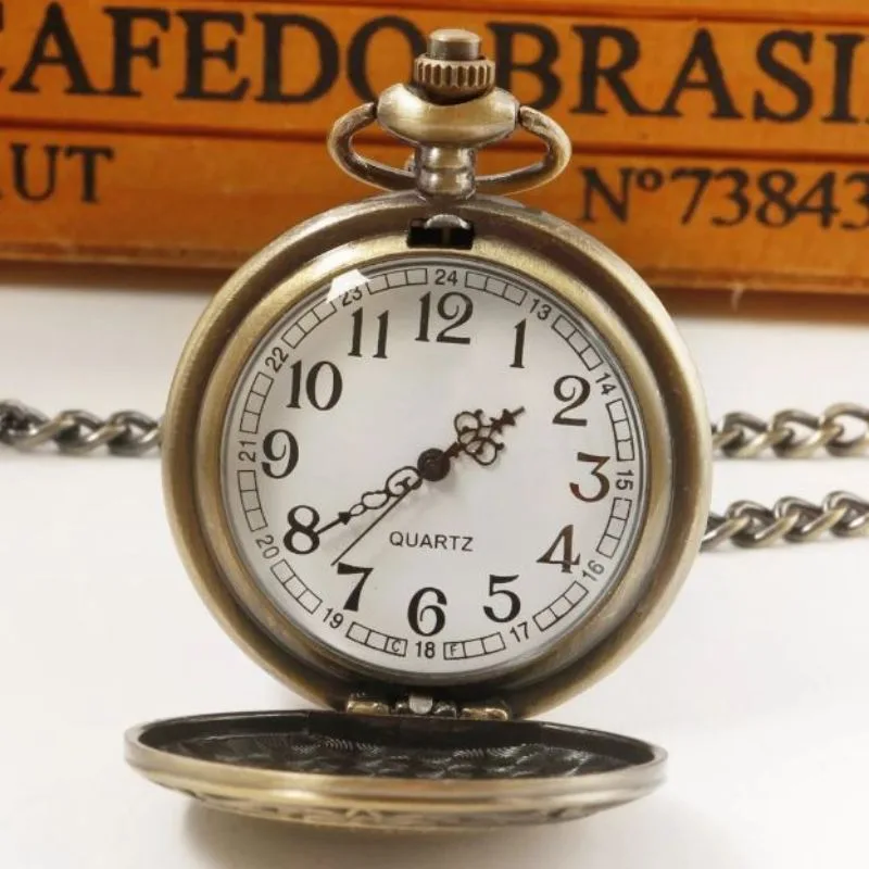 Ansicht 2 — Steampunk-Taschenuhr – mit Sprungdeckel