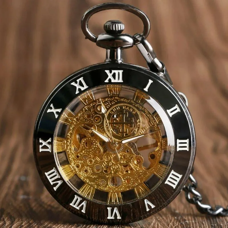 Ansicht 6 — Taschenuhr – Skelett antik-look