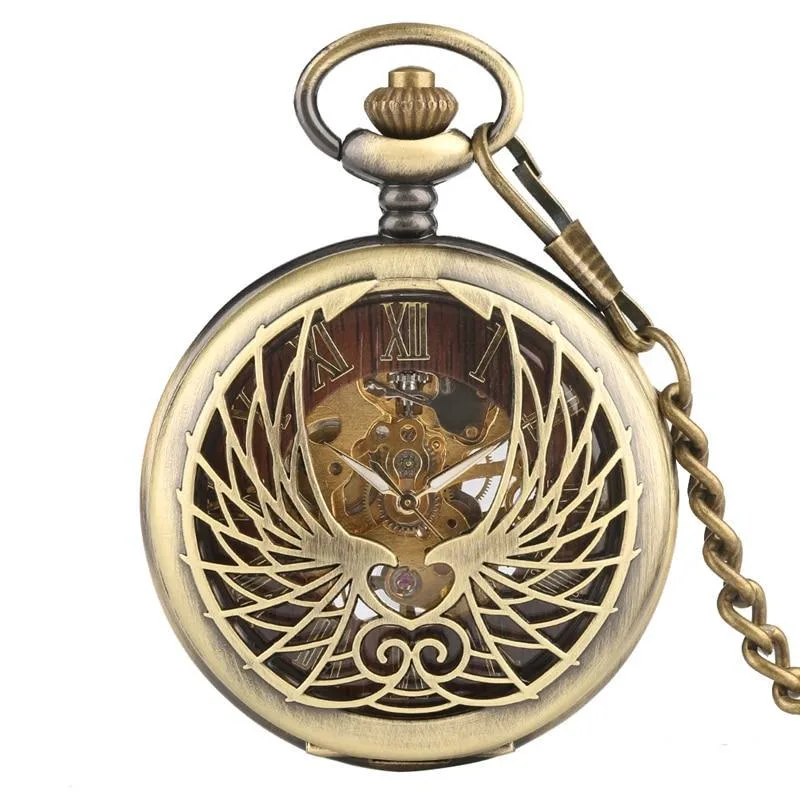 Steampunk-Taschenuhr – Phönix