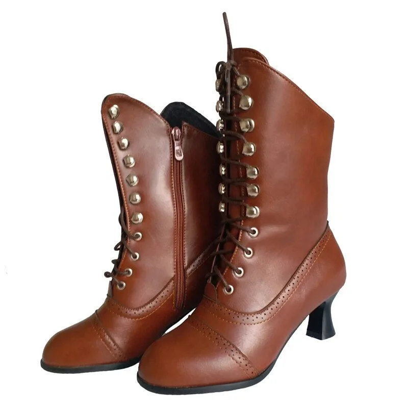 Ansicht 2 — Schuhe – viktorianisch braun