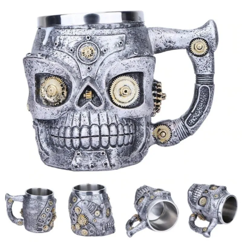 Ansicht 4 — Steampunk-Becher