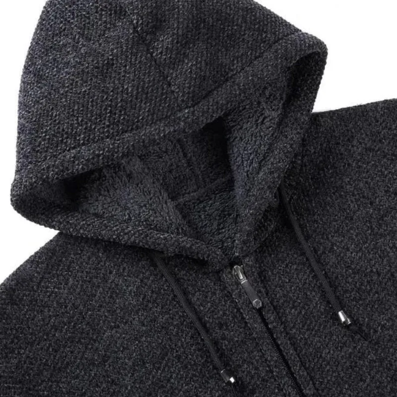 Ansicht 3 — Strickjacke für Herren – mit Kapuze