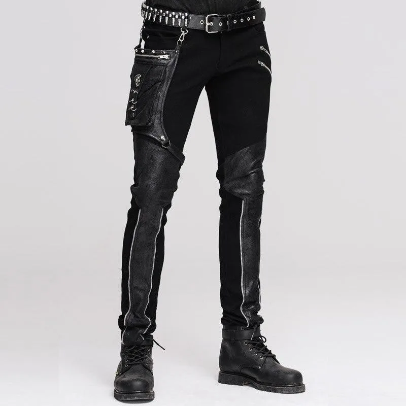 Ansicht 2 — Steampunk-Hose für Herren – Gothic