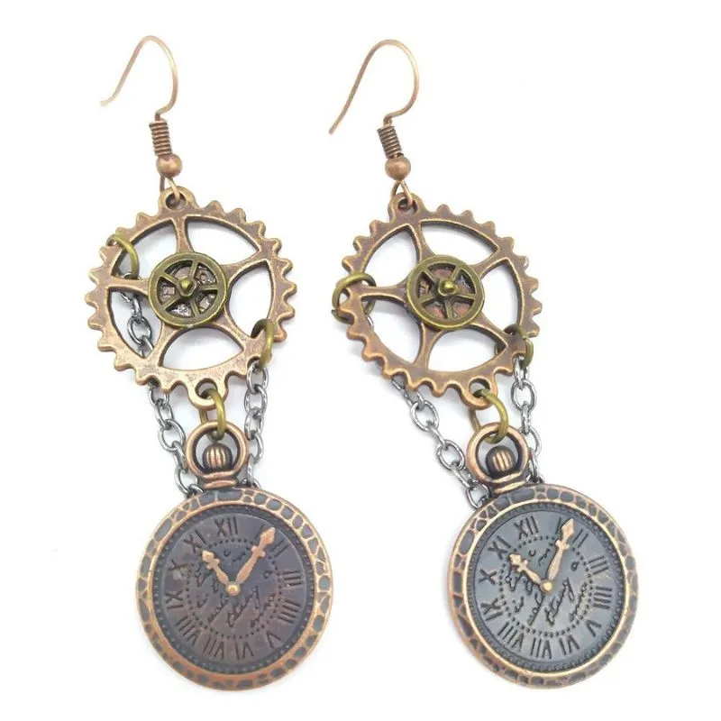 Ansicht 24 — Steampunk-Ohrringe – Hängend