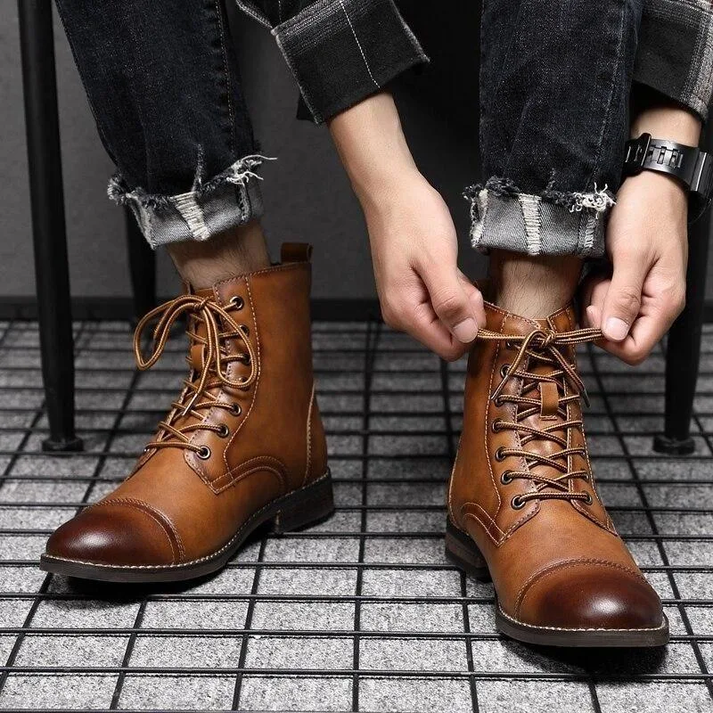 Ansicht 2 — Steampunk-Stiefeletten für Herren