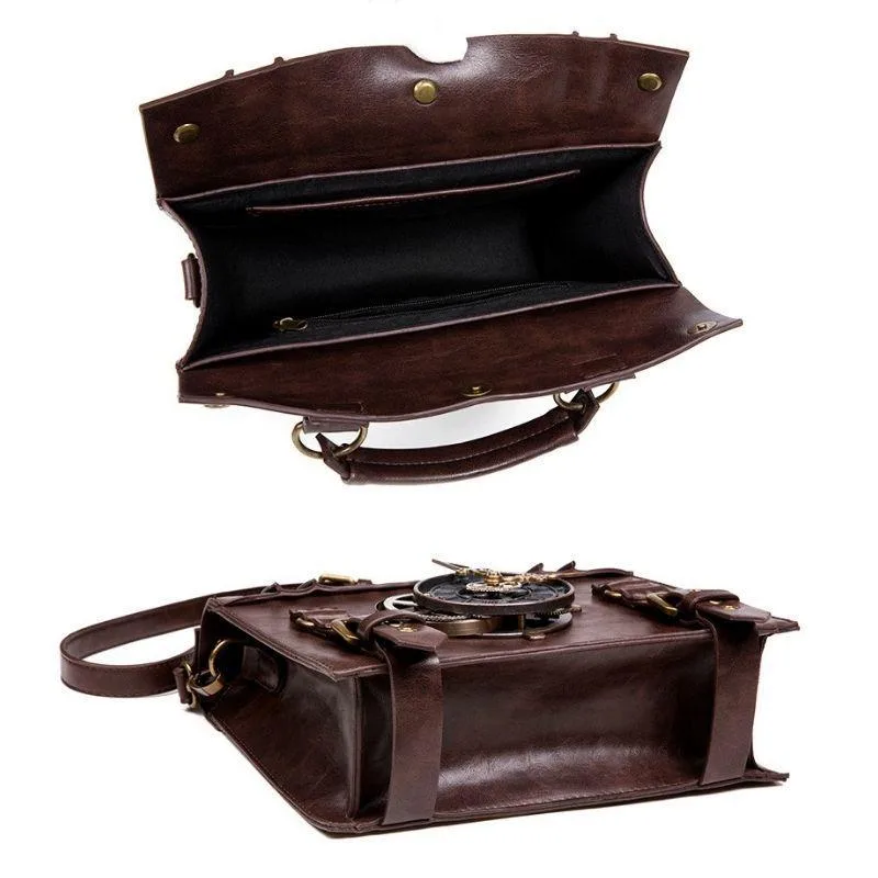 Ansicht 10 — Steampunk-Tasche – EDISON mit Geldbörse