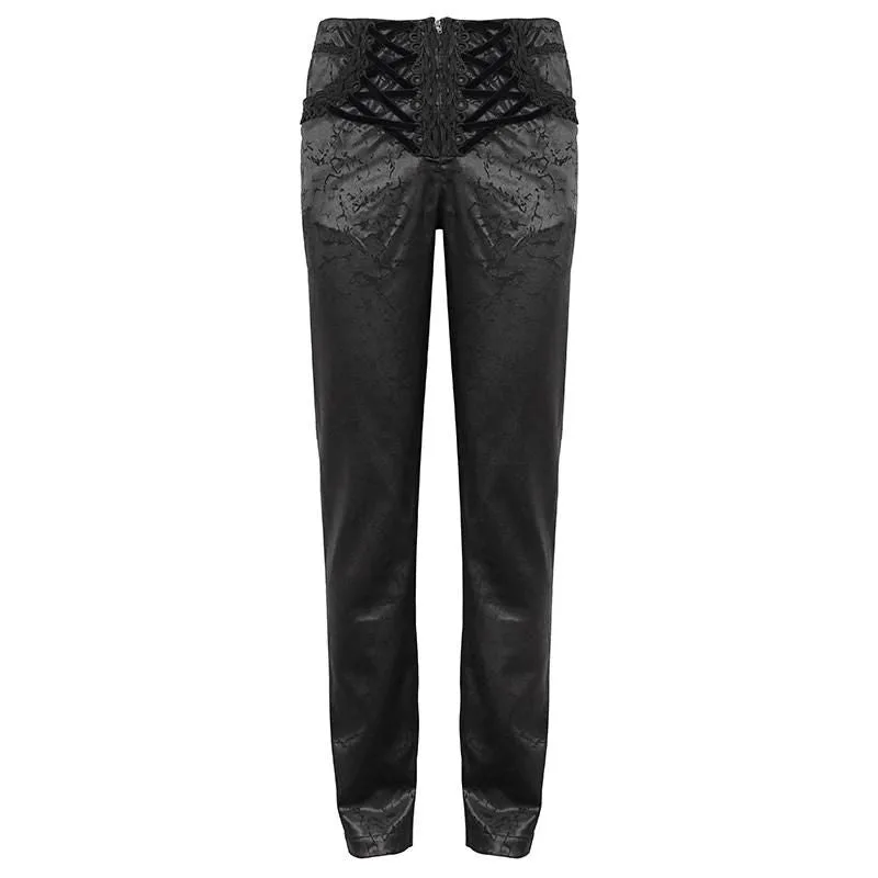 Ansicht 6 — Hose – schwarz Gothic viktorianisch