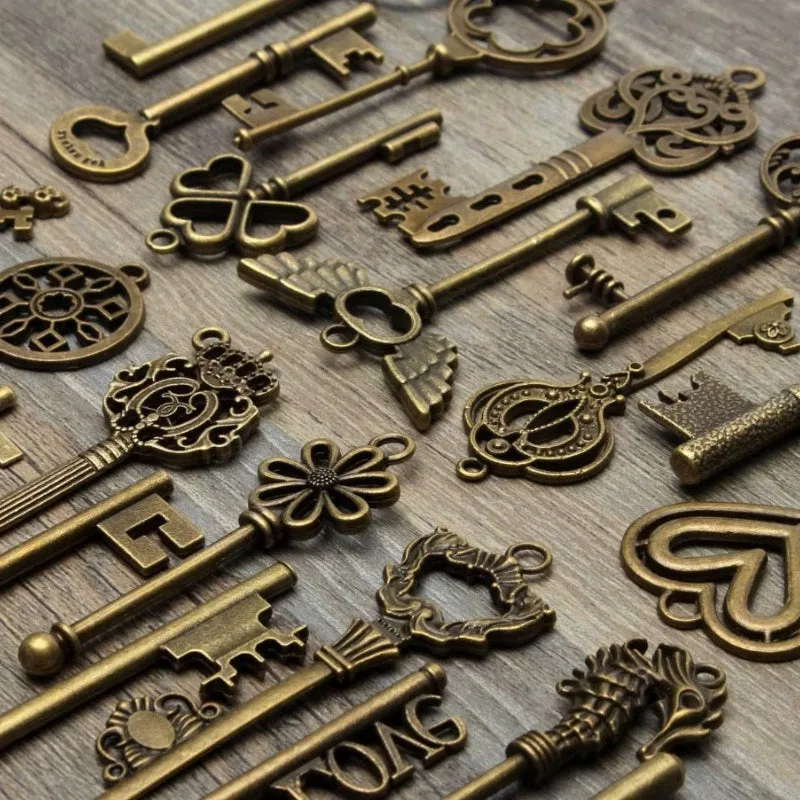 Ansicht 4 — Steampunk-Schlüssel