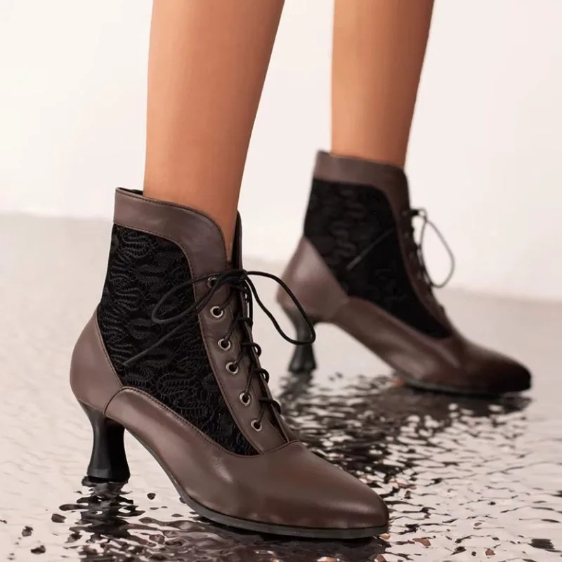 Ansicht 14 — Steampunk-Stiefeletten – edwardianisch