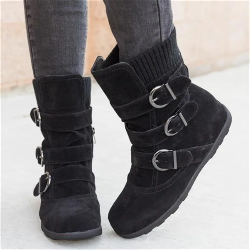 Ansicht 4 — Steampunk-Stiefeletten für Damen – Gefüttert