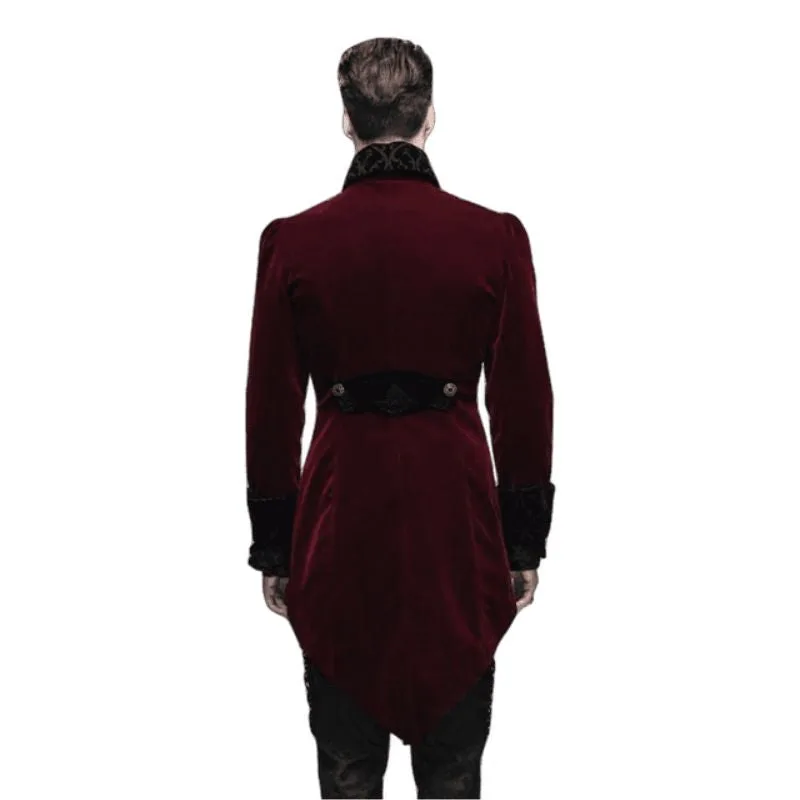 Ansicht 3 — Jacke für Herren – Gothic rot