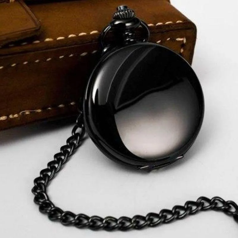 Ansicht 4 — Taschenuhr für Herren – schwarz