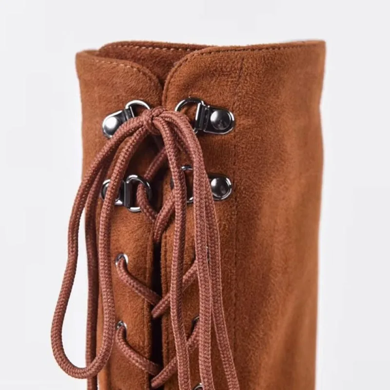 Ansicht 6 — Stiefel für Damen – hoch mit Schnürung