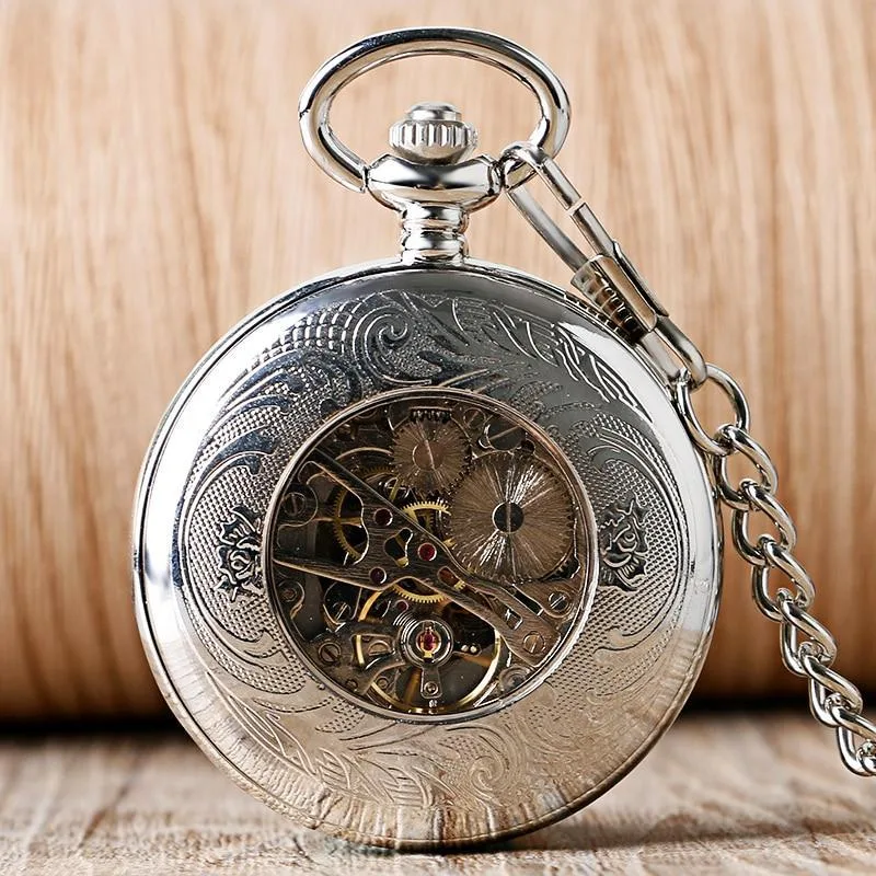 Ansicht 6 — Steampunk-Taschenuhr – Full-Hunter