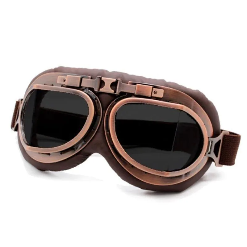 Steampunk-Brille – Fliegerstil