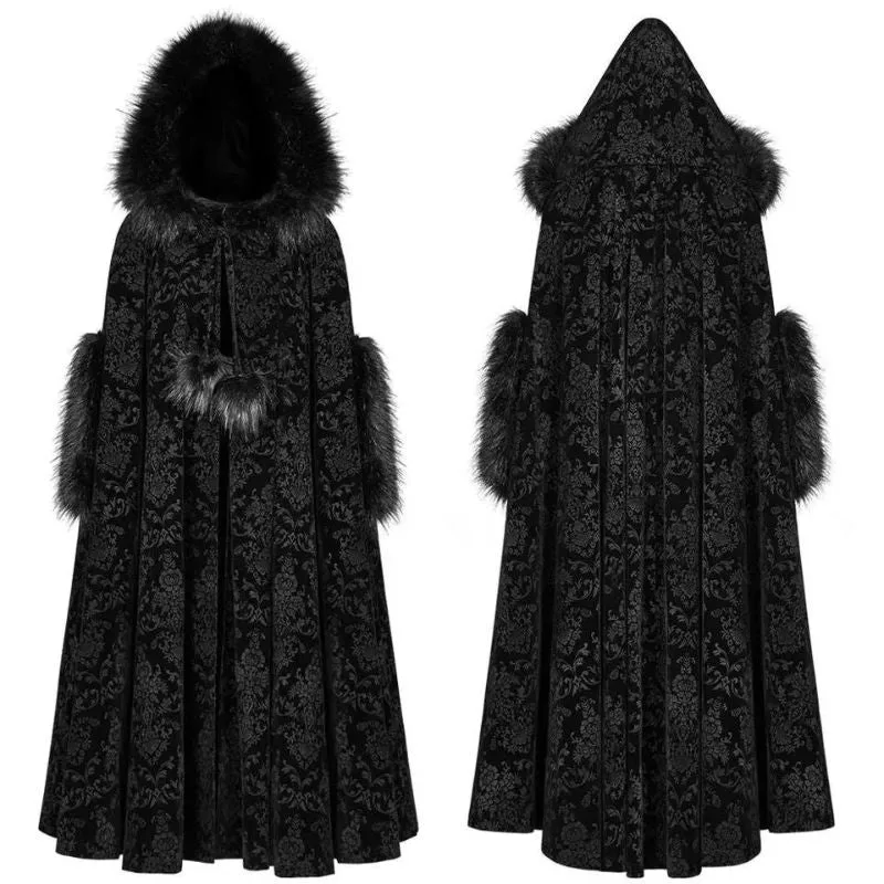 Ansicht 5 — Cape-Mantel für Damen – Gothic