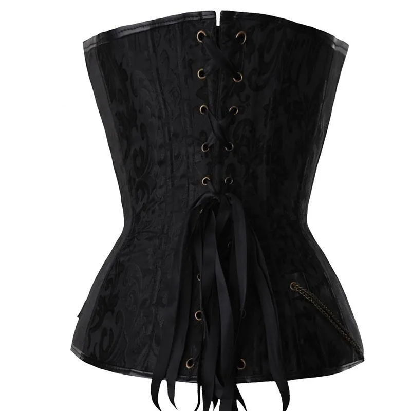 Ansicht 6 — Steampunk-Korsett – Piratenstil