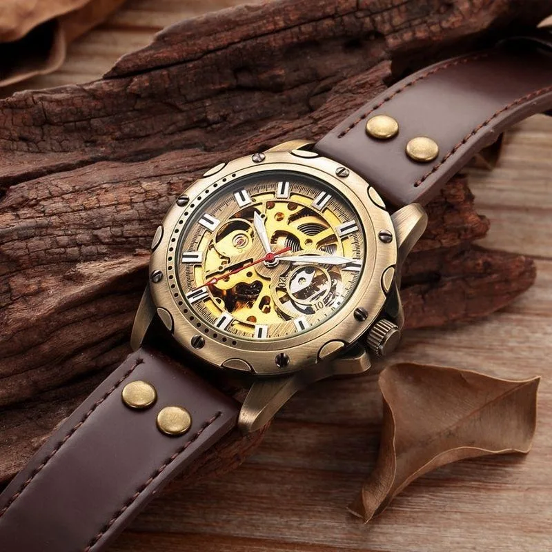 Ansicht 2 — Steampunk-Uhr – Zahnrad