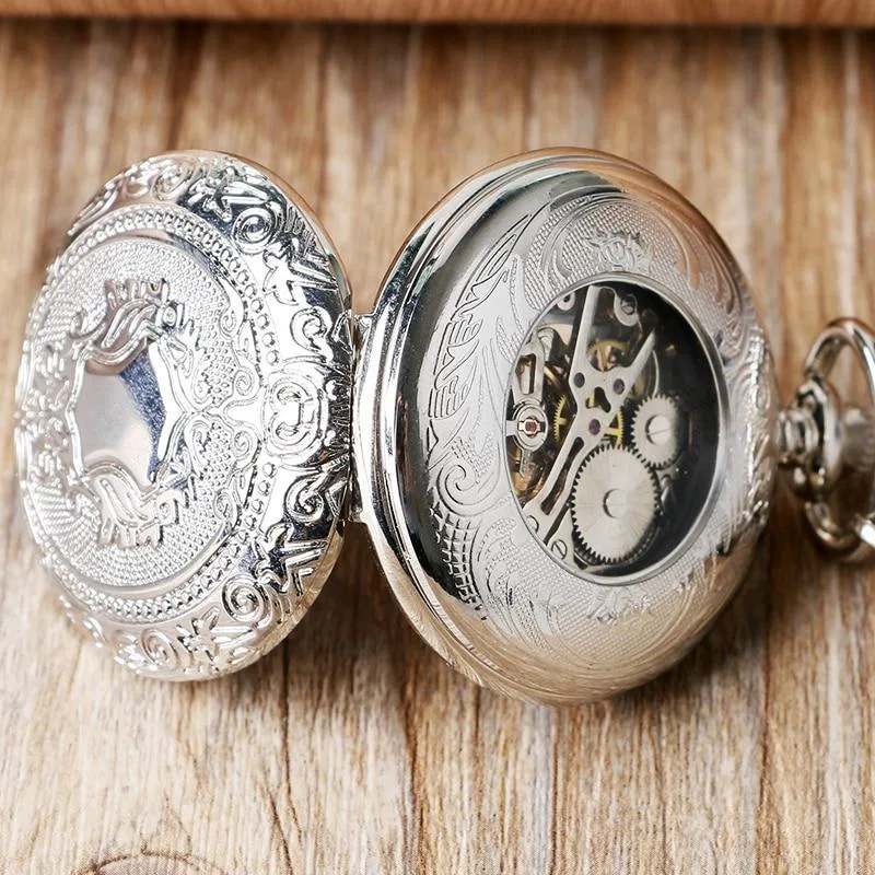 Ansicht 4 — Steampunk-Taschenuhr – Full-Hunter