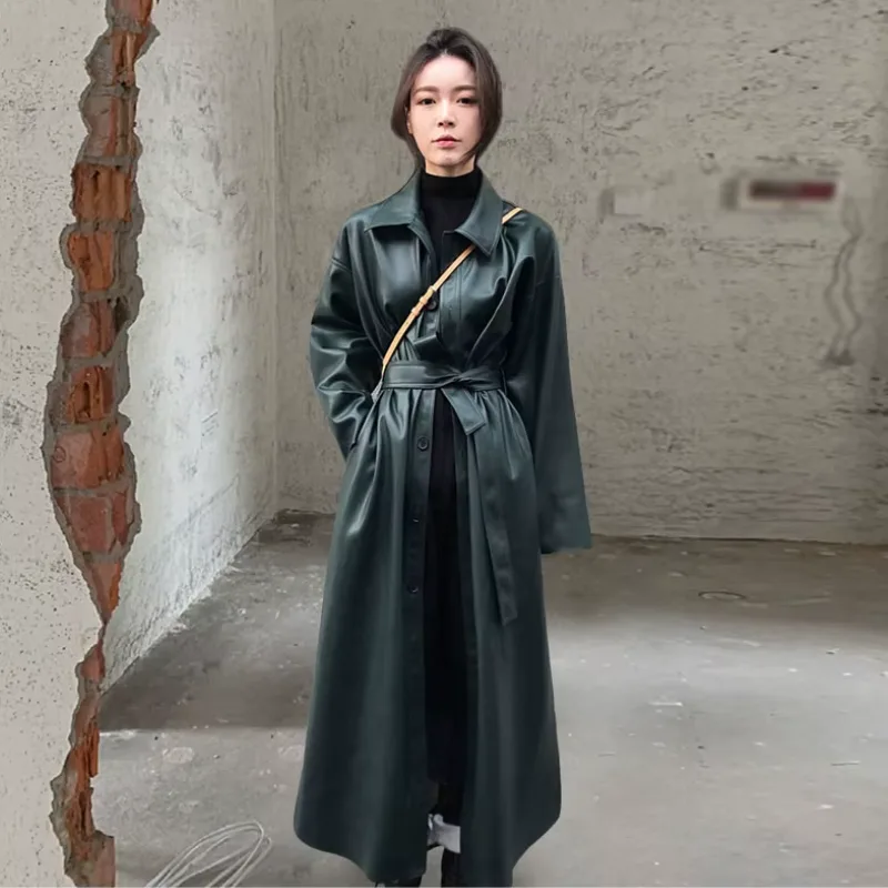 Ansicht 2 — Mantel – Trench Coat Oversize aus PU