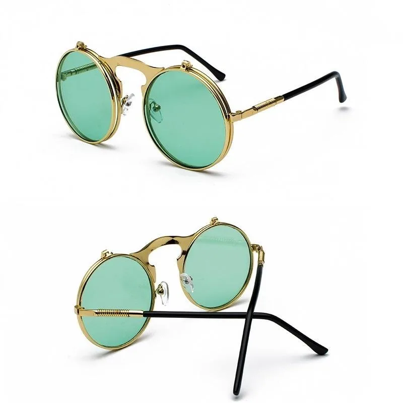 Ansicht 8 — Steampunk-Brille – Doppelte Gläser