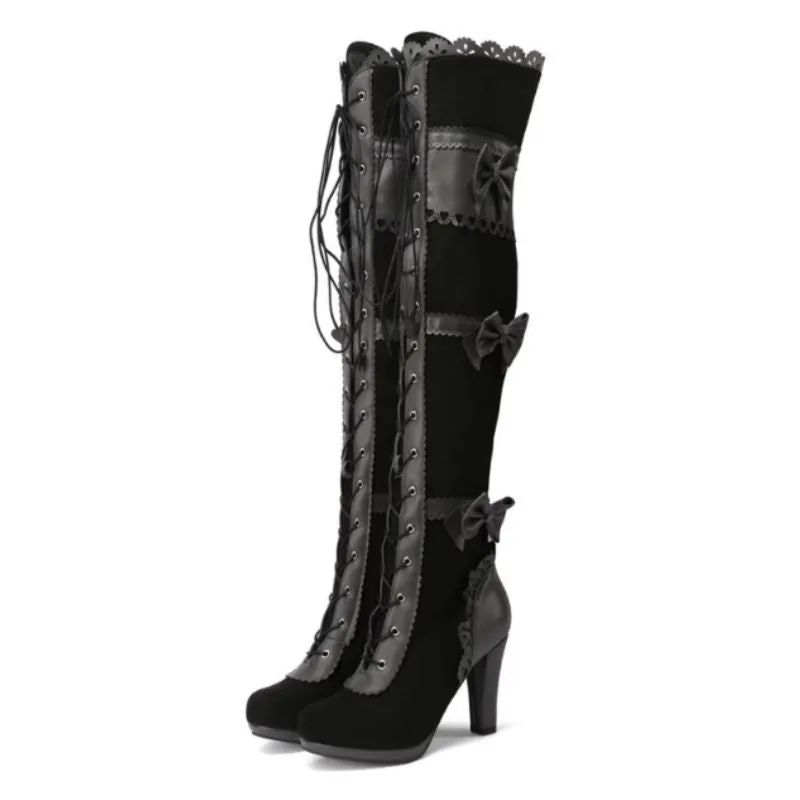 Steampunk-Stiefel – Spitze
