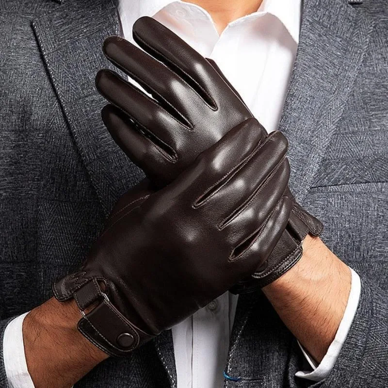 Handschuh für Herren – aus Leder braun Handschuh für Herren – aus Leder braun