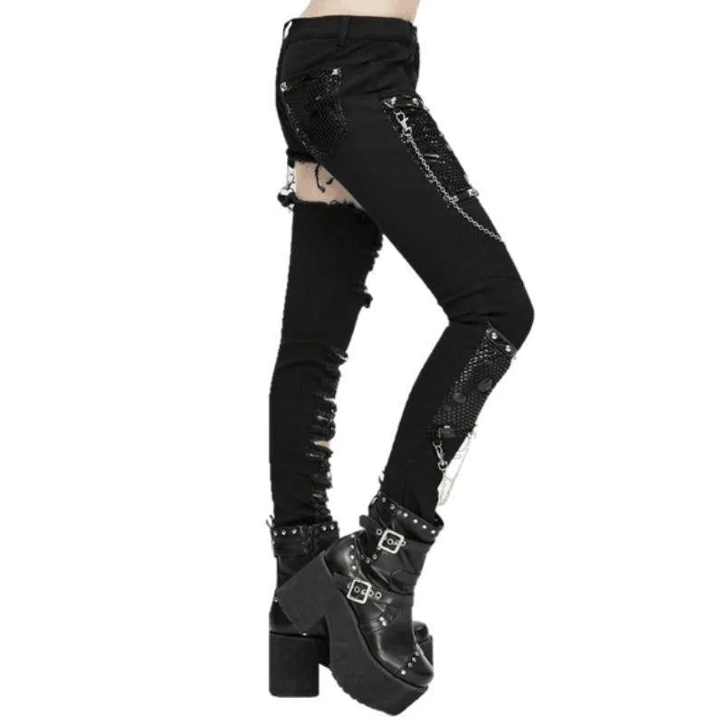 Ansicht 3 — Jeans für Damen – Punk