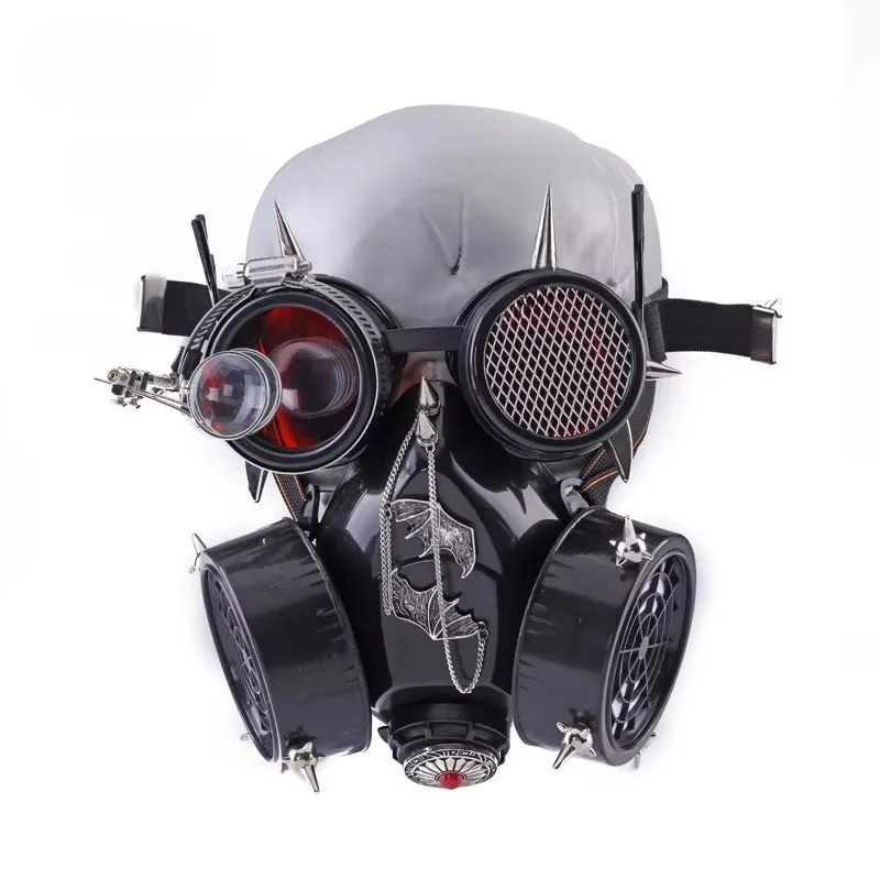 Ansicht 7 — Steampunk-Gasmaske als Kostümaccessoire für Herren