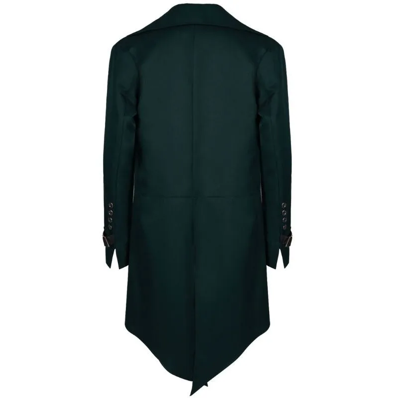 Ansicht 2 — Steampunk-Jacke – grün
