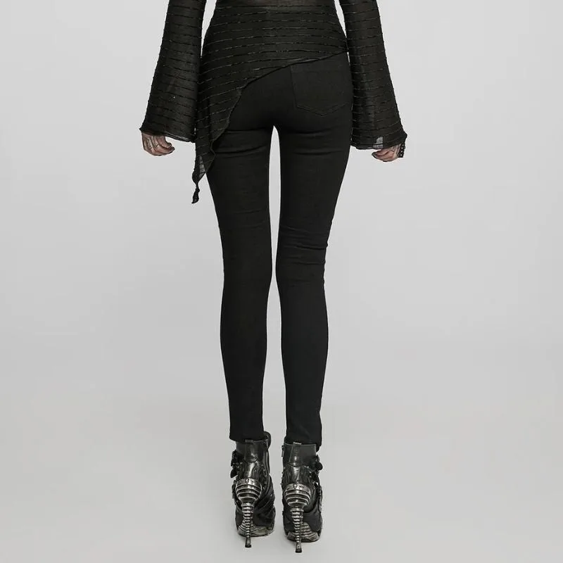 Ansicht 3 — Steampunk-Jeans für Damen
