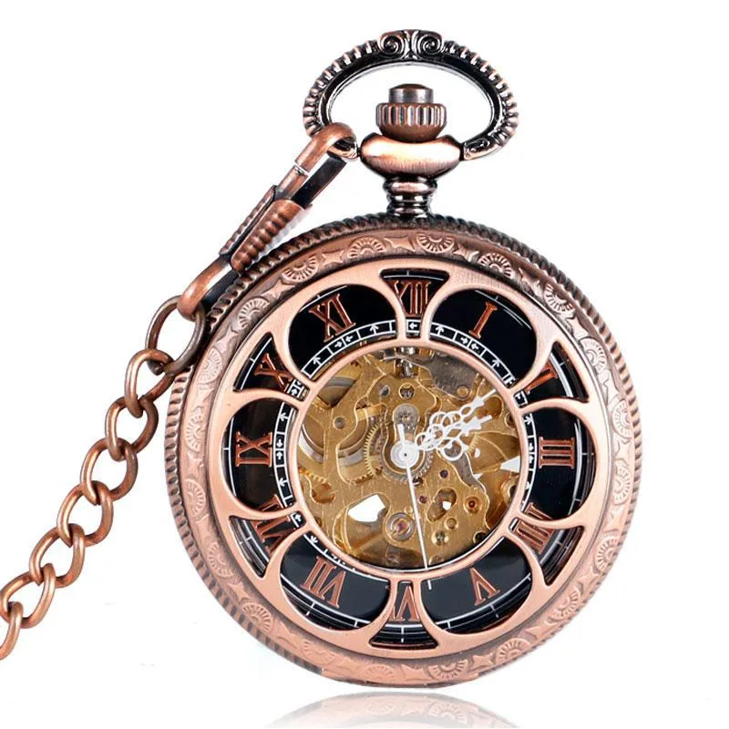 Taschenuhr – Roségoldfarben