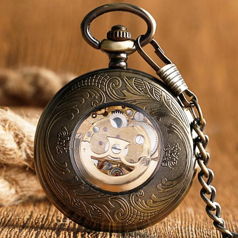 Ansicht 6 — Steampunk-Taschenuhr – (Box)